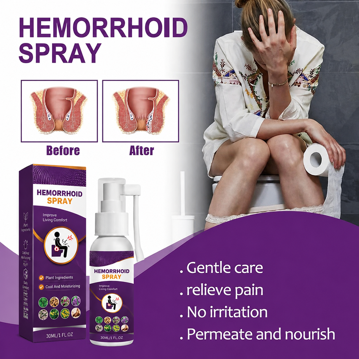 Stop Letting Hemorrhoids Affect Your Day