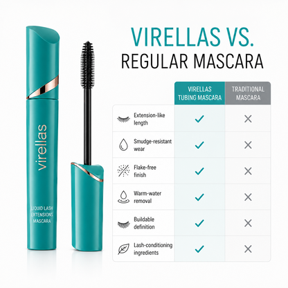 ⏰Last Day-Buy 1 Get 1 Free🔥 Virellas LashExtend Mascara | Instantly Longer, Fuller Lashes