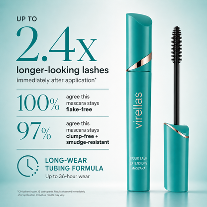 ⏰Last Day-Buy 1 Get 1 Free🔥 Virellas LashExtend Mascara | Instantly Longer, Fuller Lashes
