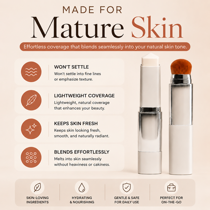 🔥Buy 1 Get 1 FREE ·Color-Changing Foundation Stick