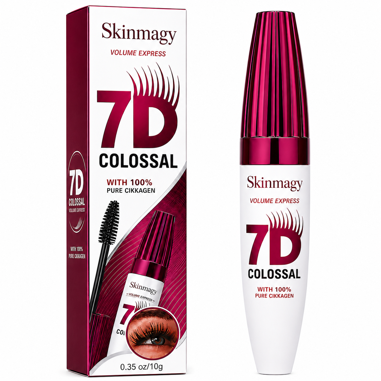 ⏰Last Day-Buy 1 Get 1 Free🔥7D Waterproof Long Lasting Volume Mascara