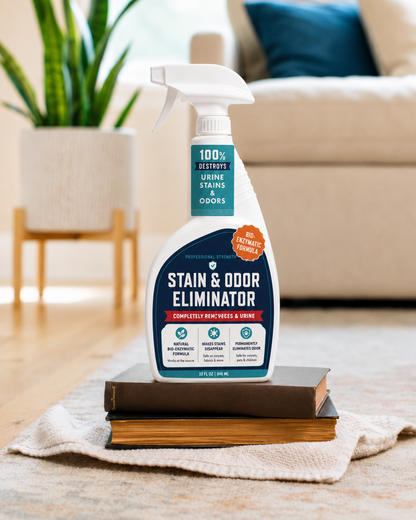 Virlelunaco Stain & Strong Odor Eliminator, Enzyme Cleaner, Pet Odor Eliminator for Home - Carpet Stain Remover for Cats & Dog Pee
