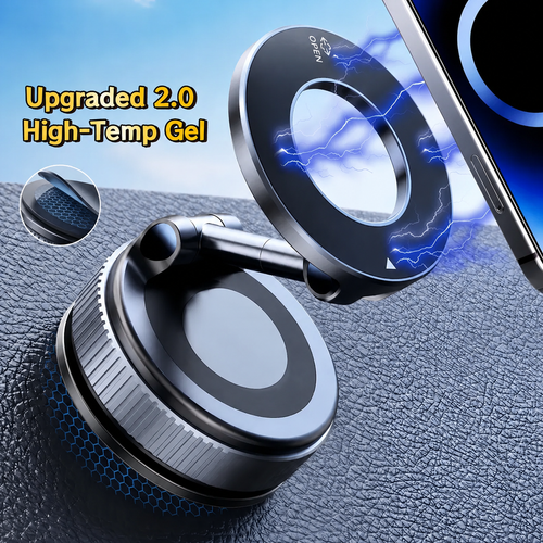 2.0 Foldable Magnetic Car Phone Holder