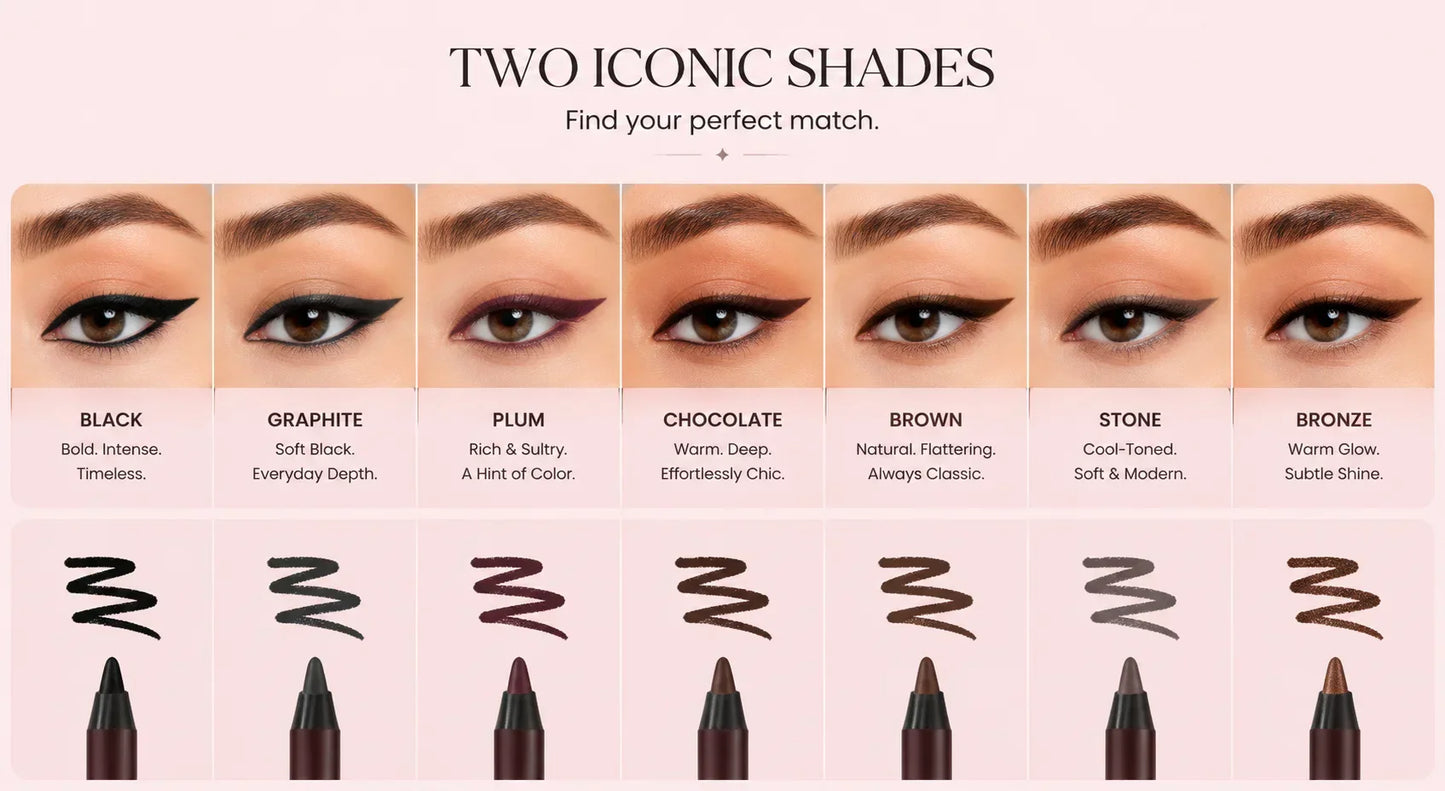 LAST DAY - BUY 1 GET 1 FREE💜24HR Waterproof Eyeliner — Day to Night Wear