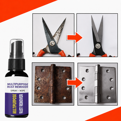🔥Last Day-Buy 1 Get 1 Free🔥Heavy-Duty Rust Remover Spray for Metal – Multi-Purpose Fast-Acting Rust Cleaner