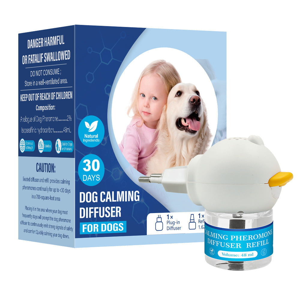 Stop Pet Anxiety Fast - Calming Pheromone Diffuser for Cats &Dogs